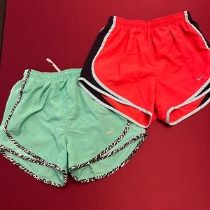 NIKE XS RUNNING SHORTS